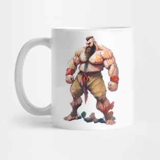 Zangief Watercolor - Original Artwork Mug